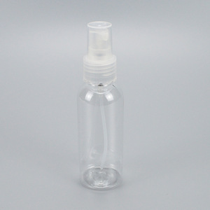 Travel Size Plastic <b>Spray</b> Bottles Transparent Refillable Cosmetic Packaging <b>Set</b> Portable For Daily Use - Product Image 4