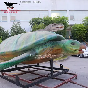 Artificial High Simulation 3D Animal Model Animatronic Sea Turtle