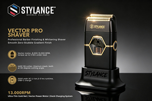 Afeitadora de Silicona Stylance <span class=keywords><strong>Vector</strong></span>, Cortadora de Pelo Profesional, 2000mAh, 13000 RPM, Modelo DR01, Peso 240g - Product Image 4