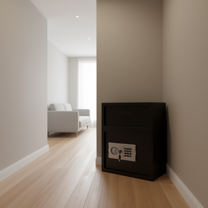 Coffre-fort numérique de 1,7 pieds cubes avec serrure électronique à code, en acier au carbone, modèle domestique - Product Image 2