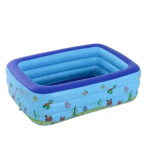 Folding eco-friendly PVC material inflatable swimming pool