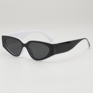 <span class=keywords><strong>Gafas</strong></span> <span class=keywords><strong>de</strong></span> Sol <span class=keywords><strong>de</strong></span> Diseño Moderno para Mujer, Color Block, Ovaladas, UV400, Retro, Económicas, con Bisagra <span class=keywords><strong>de</strong></span> Metal, Dropshipping 2025 - Product Image 6