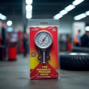 Tire Gauge 372 600 Pneumatic Pressure Meter For <b>Car</b> Tire Inflator - Product Image 2