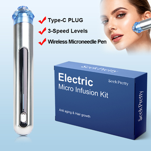 Dispositivo Eléctrico Portátil de Microagujas Seek Pretty para el Cuidado de la Piel, el Cabello y las Cicatrices del Acné - Product Image 6
