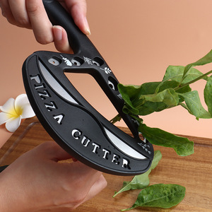 Nouveaux outils de pâtisserie, couvercle de protection en acier inoxydable, couteau à découper multifonctionnel antidérapant pour gâteau et <span class=keywords><strong>pizza</strong></span> - Product Image 3