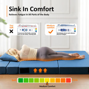 Le canapé et le lit pliants peuvent être utilisés de manière interchangeable librement assemblés avec une housse en tissu lavable pour les tentes de <span class=keywords><strong>camping</strong></span> RVs Yoga - Product Image 4