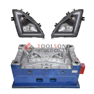 Accesorios exteriores para automóviles Molde para faros delanteros Fabricante de moldes de inyección de plástico China Tooling Die Assembly Molde para faros de automóviles - Product Image 2