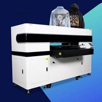 Imprimante DTG A3 à plat pour tissus en coton, textile, t-shirts, impression numérique directe automatique de t-shirts, imprimante DTG