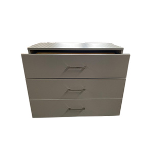 Bàn Cạnh Giường Bắc Âu Khách Sạn Tùy Chỉnh Bàn Cạnh Bên Đồ Nội Thất Bằng Gỗ Hiện Đại Phòng Ngủ Khách Sạn Giường Cỡ King Queen Giường Ngủ Chân Đế Ban Đêm - Product Image 1