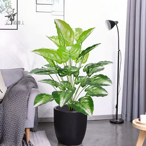 Plantas Artificiais para Chão, Árvores, Cestas de Flores, Plantas em Vasos - Plástico Durável, Decoração para Ação de Graças e Casamentos, Sempre-verde para Ambientes Internos/Externos - Product Image 6