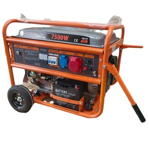 Gasoline <b>Generator</b> 5KW 380V 400V 67KW With Wheels <b>Portable</b> Electric Start KD147 190F Engine - Product Image 2