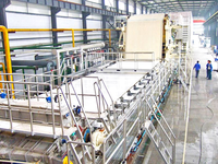 Máquina para Fabricar Papel A4 de Grado Industrial, para Producción de Papel de Oficina en Fábricas de Papel