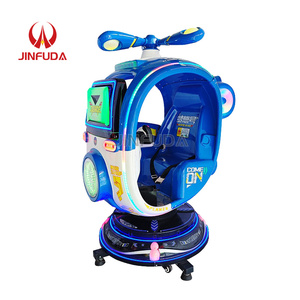 Macchina da Gioco 3D Elettrica per Bambini con Gettoniera, Rotazione e Sollevamento, Lettore MP5 e Scansione Codici QR in Vendita - Product Image 1