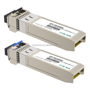 High Quality 10G SFP+ BiDi Transceiver Single Mode SFP+ Module 1270nm/1330nm SMF Up to 60KM for Cisco - Product Image 1