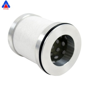Huahang – Embout en aluminium sur mesure, <span class=keywords><strong>filtre</strong></span> à huile hydraulique, élément filtrant industriel en fibre de verre personnalisé - Product Image 3