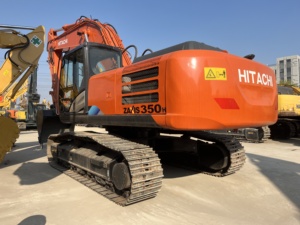 Excavatrice sur chenilles Hitachi ZX350H d'occasion à bas prix, modèle 2020, moteur Cummins, 20 tonnes, capacité de la benne de 1,2 m, certifiée haute qualité - Product Image 2