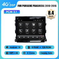 Aijia 8.4 ''Android 10 Autoradio pour Porsche Panamera 2010-2016 Carplay Auto Head Unit Navigation GPS