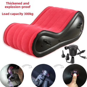 Sillón Inflable Portátil Plegable de Fábrica al por Mayor en Stock, Cómodo para Múltiples Escenarios: Camping, Hotel, Dormitorio - Product Image 5