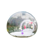 Maison extérieure transparente de rebond de bulle pour le ballon d'enfants et la tente gonflable de dôme