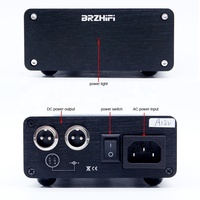BRZHIFI Audio-fuente de alimentación lineal de 50W, caja de disco duro DC12V, enrutador, MAC, PCHiFi, audiófilo, fuente de alimentación de voltaje personalizada estable