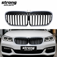 Grille LED Majestic Aura à ajustement précis 1:1 pour BMW Série 7 G11 G12 LCI, mise à niveau M Look, sans espaces de montage, installation facile, B2B