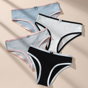 Women's Sexy Wireless Bra Suit Sets Backless Camisole <strong>Vest</strong> and Traceless Thong Panties Breathable 2 Piece Underwear - Product Image 2