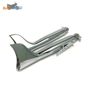 38/40/43/45Mm Phổ Xe Máy Xả Muffler Động Cơ Thoát Khỏi Ống Xả Bằng Thép Không Gỉ Khuỷu Tay Mà Không Có dB Kẻ Giết - Product Image 4