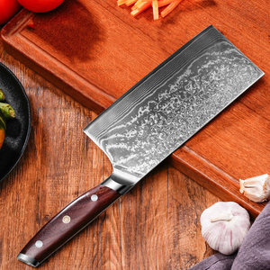 Couteau à viande Damas ultra-affûté, couteau de cuisine japonais pour <span class=keywords><strong>boucher</strong></span>, couteau multifonction pour couper la viande et les légumes - Product Image 2