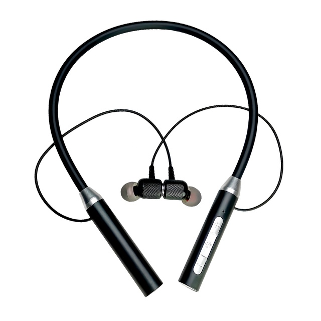 Cheap IPX7 In-Ear Neckband Wireless for Bluetooth V5.3 Headphones LED Battery Indicator Mic Stereo Sports Earbuds for Android