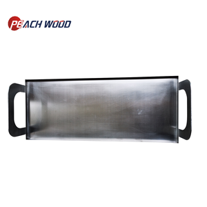 Bandeja de acero inoxidable 304 para <span class=keywords><strong>comida</strong></span>, accesorio de <span class=keywords><strong>parrilla</strong></span> <span class=keywords><strong>argentina</strong></span>, <span class=keywords><strong>parrilla</strong></span> de Santamaria - Product Image 2