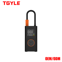 Pompe numérique portable ABS 12V avec affichage pour motos, vélos, véhicules électriques, gonflage intelligent sans fil pour pneus de voiture 150psi