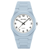 Montre Arabe Lumineuse Carrée Étanche Sport Silicone à Quartz Personnalisable en Polycarbonate Pour Homme, Vente en Gros