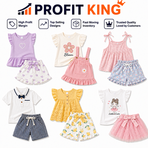 Conjuntos Casuales de Verano de 2 Piezas para Niños Mayores, Ropa para Uso Diario al Aire Libre, Mezcla Aleatoria, Entrega Combinada de Todo el Pedido - Product Image 1