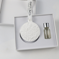 Diffuseur d'arômes en céramique Finru à suspendre pour voiture, armoire, maison, parfum d'ambiance, huile essentielle parfumée, désodorisant longue durée