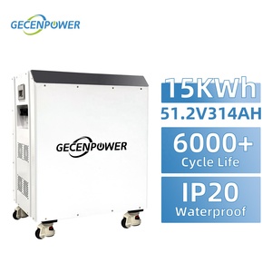 GECENPOWER <span class=keywords><strong>Inversor</strong></span> de 12KW, Batería de Litio LifePO4 de 15KWH/16KWH, Sistema de Almacenamiento de Energía TODO EN UNO, Estación de Energía - Product Image 2
