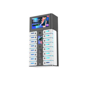 Producto <span class=keywords><strong>de</strong></span> Tendencia 2026: Taquilla <span class=keywords><strong>de</strong></span> Carga Móvil MAX Pro - Gabinete <span class=keywords><strong>de</strong></span> Carga Rápida <span class=keywords><strong>de</strong></span> 16 Bahías con Pantalla Publicitaria - Product Image 1