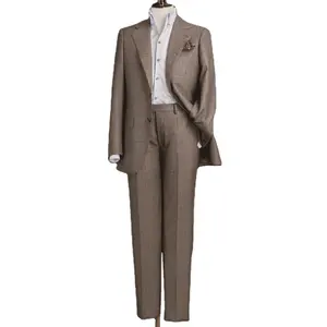 New Italian Series Single breasted 2 Pieces men's suit Classic style Italian fabric Gentleman Fashionable Customized Suit