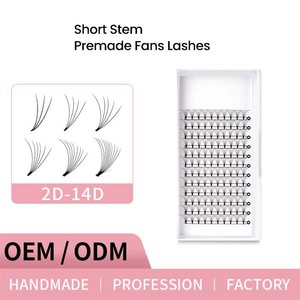 Extensions de cils en grappe super tendance avec logo personnalisé 8-15mm – Vente en gros de grappes de cils segmentées - Product Image 3