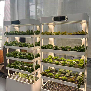 Système de culture de plantes verticales d'intérieur de petite taille commercial, hydroponique, aéroponique, colonne avec composant de pompe essentiel - Product Image 4