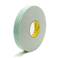 Ruban adhésif en mousse uréthane double face haute résistance 3M 4026 4016, épaisseur 1,6 mm