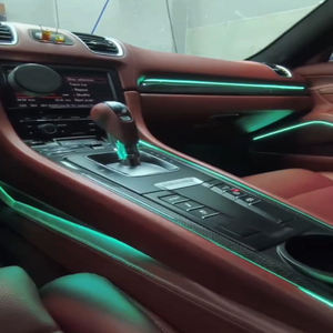 Iluminación Ambiental Interior para Automóvil con LED RGB para Porsche Cayenne 2010-2017, Tira Decorativa de Atmósfera, Accesorios de Mejora - Product Image 6
