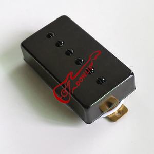 דונליס צבע שחור לינקו מגנט P90 גודל טנדר גיטרה טנדר עם שעווה - Product Image 4