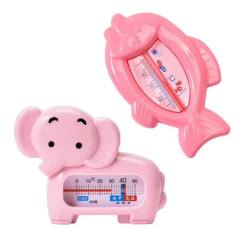 Kunden spezifische attraktive Fisch Cartoon Baby Bad Wasser thermometer mit Skala