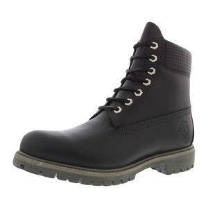 Botas Impermeables Timberland Premium de 6 Pulgadas con Cordones, de Cuero Negro para Hombre - Product Image 1