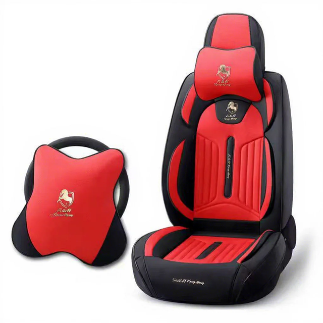 Wholesale Custom Logo Car Seat Covers Personalized Automotive Interior Upholstery Bulk Order for Car Accessories Brand