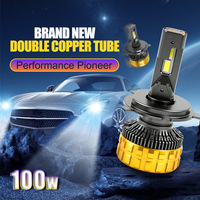 Phare LED de voiture N10 OLIVER transfrontalier ultra-lumineux haute puissance 1 million de lumens H7/H4/H1 12V