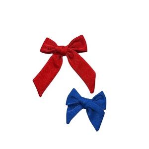 4 de Julio Día <span class=keywords><strong>Nacional</strong></span> Lazo para el cabello preatado brillante y diademas para niñas - Product Image 1