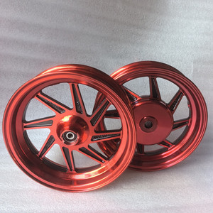 10 英寸 2.5 铝合金轮圈适用于雅马哈 100cc JOG90 RSZ <span class=keywords><strong>JOG</strong></span> Fuxi CUXI 踏板车前后轮轮毂 - Product Image 4