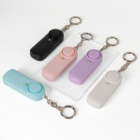 Alarme personnelle 130 dB, sirène de sécurité extérieure, lumière LED pour course nocturne, protection d'urgence, outil de sécurité et d'autodéfense