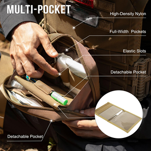 Marsupio sportivo personalizzato da caccia all'aria aperta marsupio tattico marsupio Edc marsupio per attesa cintura zaino - Product Image 5